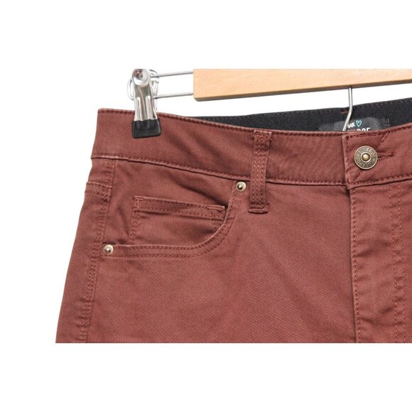 LuLaRoe Jeans Size 30 Brown Stretch Denim Boho Slimming Comfort Elastic Waist - Picture 5 of 12